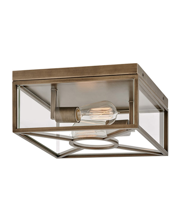 Hinkley - 18373BU - LED Flush Mount - Brixton - Burnished Bronze from Lighting & Bulbs Unlimited in Charlotte, NC