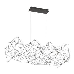 Eurofase - 38037-026 - LED Chandelier - Leonardelli - Dark Chrome (Plated) from Lighting & Bulbs Unlimited in Charlotte, NC