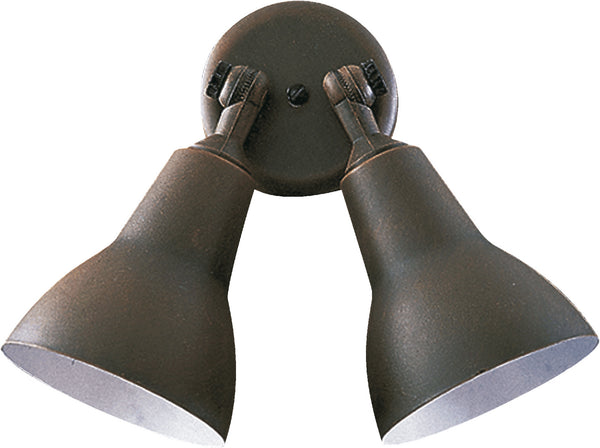 Quorum - 690-2-5 - Two Light Ceiling Mount - Floodlights - Rust from Lighting & Bulbs Unlimited in Charlotte, NC