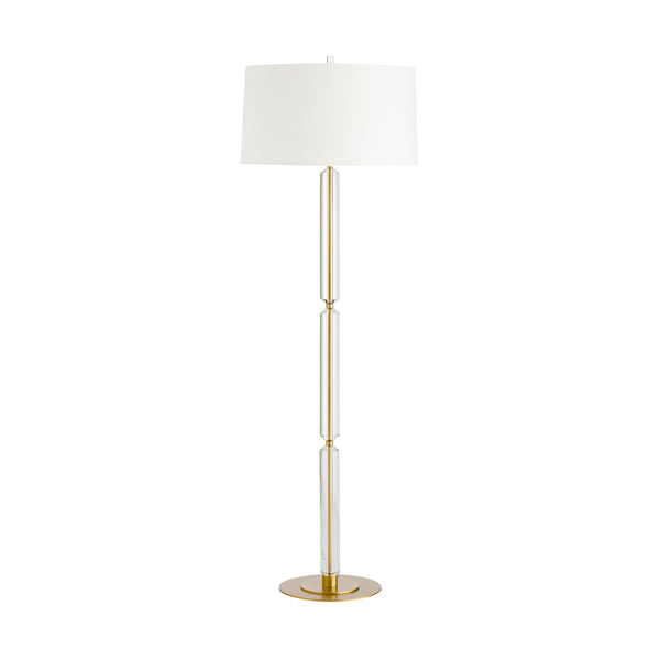 Arteriors - 79818-427 - One Light Floor Lamp - Gio - Clear from Lighting & Bulbs Unlimited in Charlotte, NC