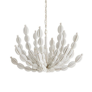 Arteriors - 85021 - Six Light Chandelier - Indi - White from Lighting & Bulbs Unlimited in Charlotte, NC
