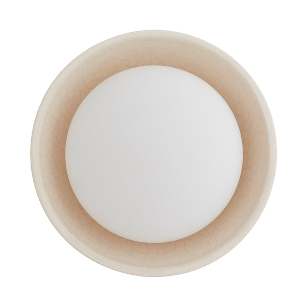 Arteriors - DA49005 - One Light Wall Sconce - Glaze - Ivory Stained Crackle from Lighting & Bulbs Unlimited in Charlotte, NC