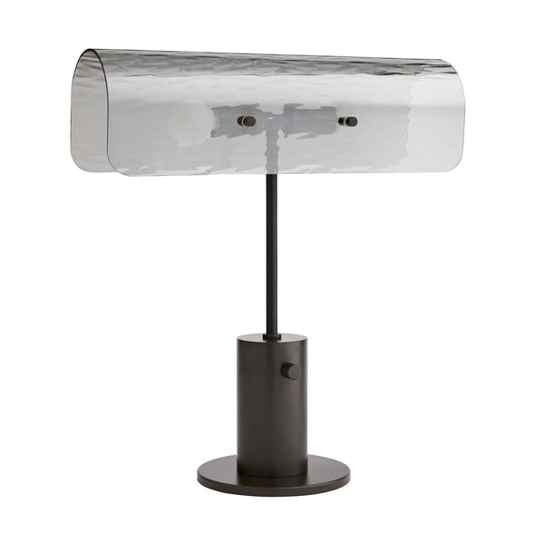 Arteriors - DA49010 - Two Light Lamp - Bend - Smoke from Lighting & Bulbs Unlimited in Charlotte, NC