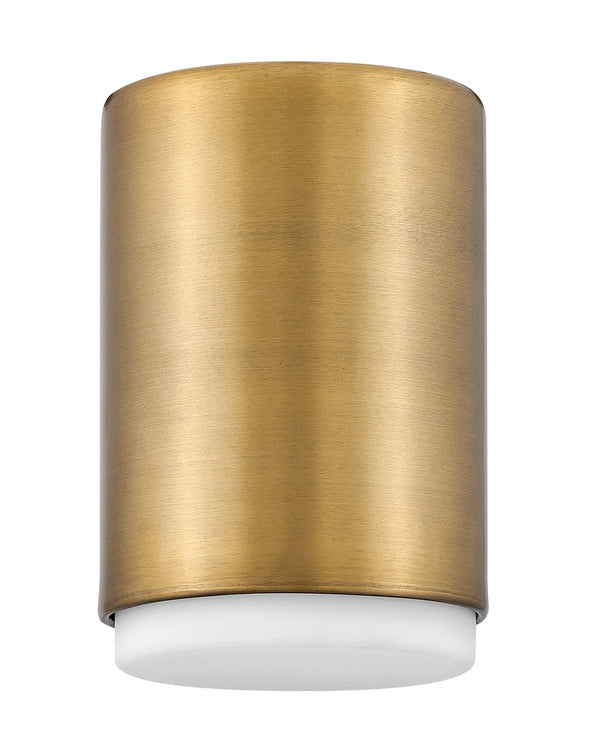 Hinkley - 30071LCB - LED Flush Mount - Cedric - Lacquered Brass from Lighting & Bulbs Unlimited in Charlotte, NC