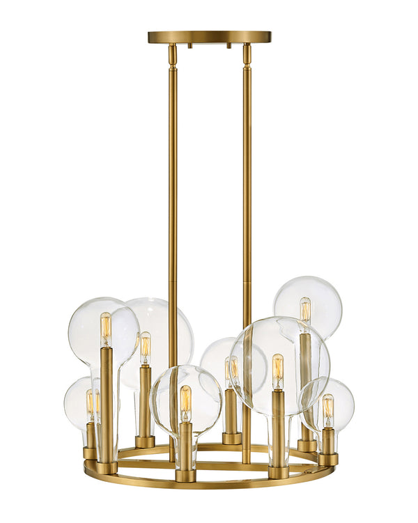 Hinkley - 30526LCB - LED Chandelier - Alchemy - Lacquered Brass from Lighting & Bulbs Unlimited in Charlotte, NC