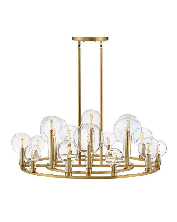 Hinkley - 30529LCB - LED Chandelier - Alchemy - Lacquered Brass from Lighting & Bulbs Unlimited in Charlotte, NC