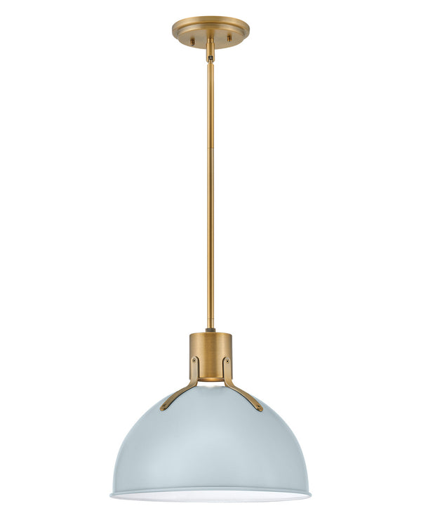 Hinkley - 3487PBL - LED Pendant - Argo - Pale Blue from Lighting & Bulbs Unlimited in Charlotte, NC