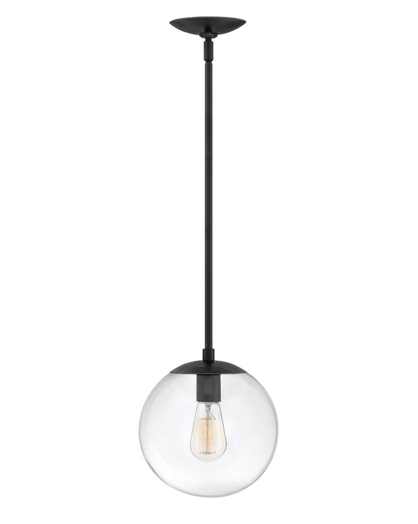 Hinkley - 3747BK - LED Pendant - Warby - Black from Lighting & Bulbs Unlimited in Charlotte, NC