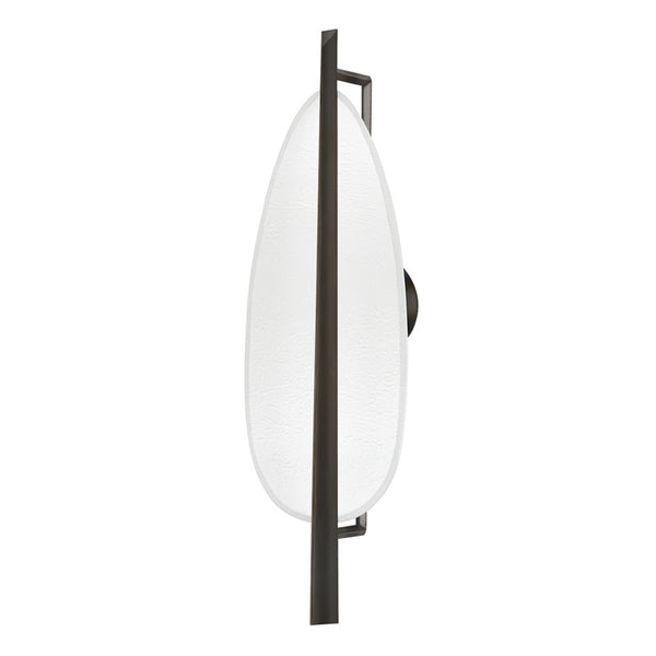 Hudson Valley - 1170-BLNK/WP - LED Wall Sconce - Ithaca - Black Nickel/White Plaster from Lighting & Bulbs Unlimited in Charlotte, NC