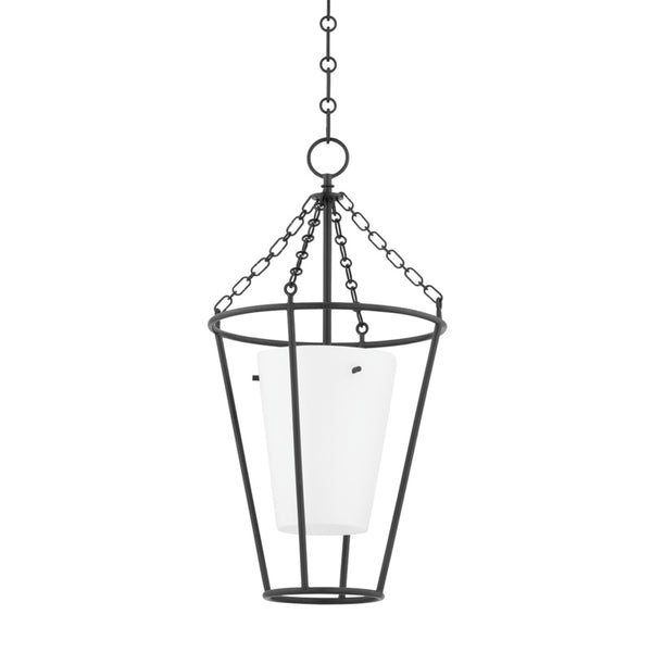 Hudson Valley - MDS210-AI - One Light Chandelier - Worchester - Aged Iron from Lighting & Bulbs Unlimited in Charlotte, NC