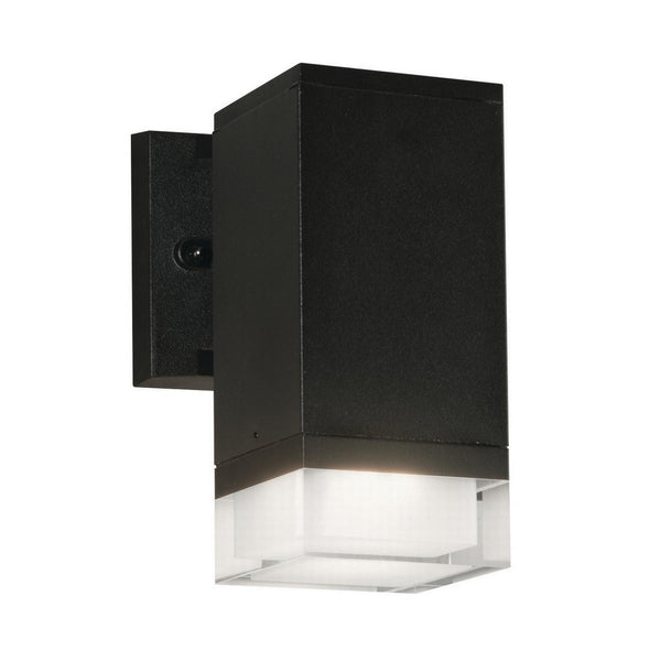 AFX Lighting - EDDW0608LAJMVBK - LED Outdoor Wall Sconce - Edmund - Black from Lighting & Bulbs Unlimited in Charlotte, NC