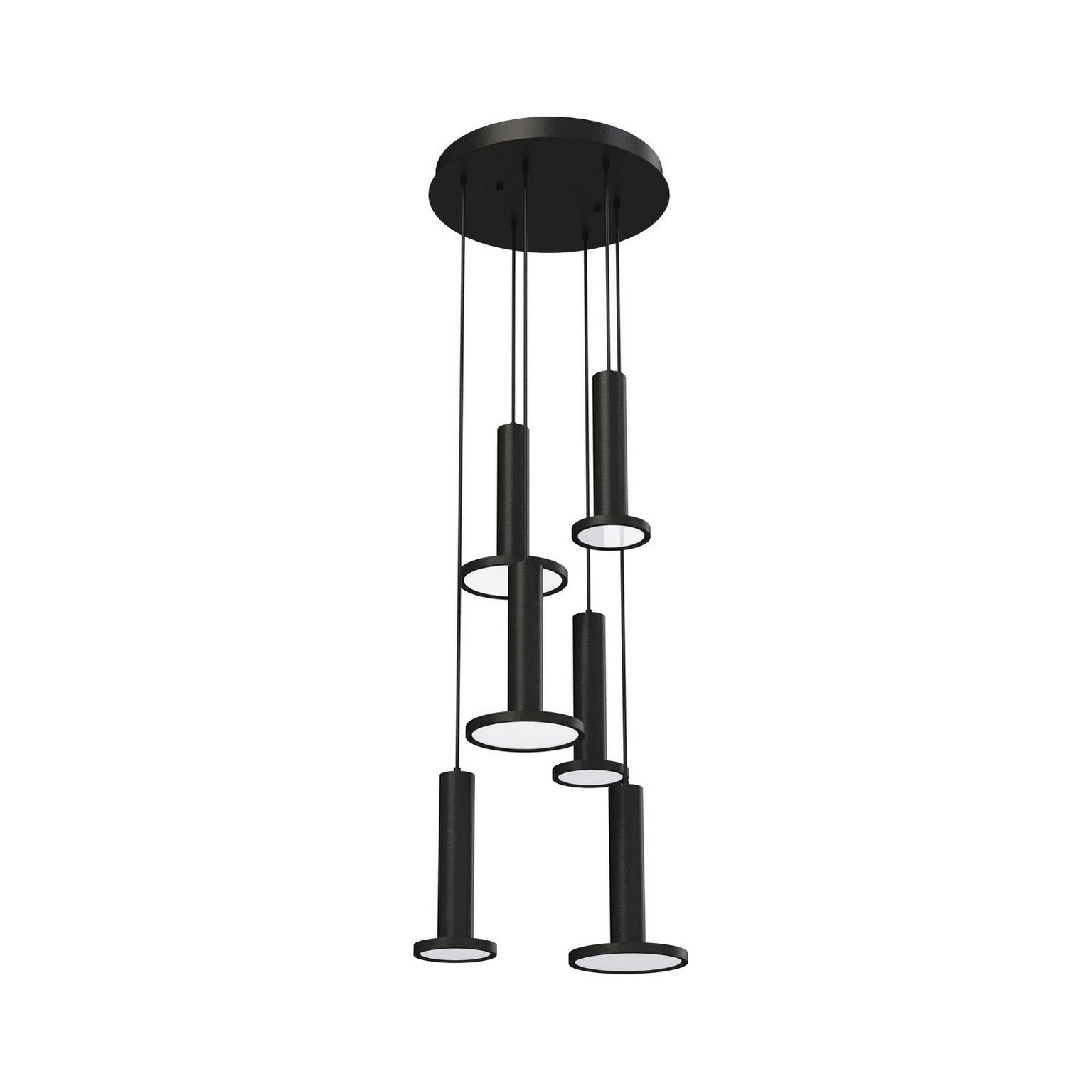 AFX Lighting - LNAP99L30D1BKRND6 - LED Pendant - Luna - Black from Lighting & Bulbs Unlimited in Charlotte, NC