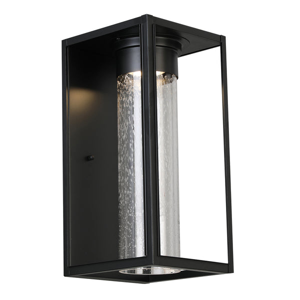 Eglo USA - 204705A - LED Outdoor Wall Light - Walker Hill - Matte Black from Lighting & Bulbs Unlimited in Charlotte, NC