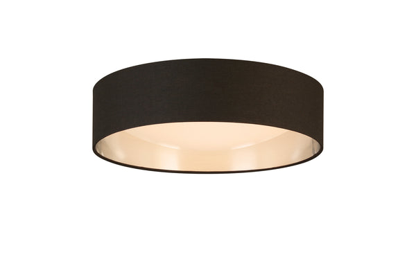 Eglo USA - 204722A - LED Ceiling Mount - Orme - Black/Brushed Nickel from Lighting & Bulbs Unlimited in Charlotte, NC