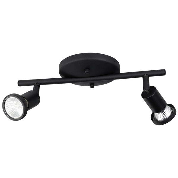 Eglo USA - 205138A - Two Light Track - Tremendo - Structured Black from Lighting & Bulbs Unlimited in Charlotte, NC
