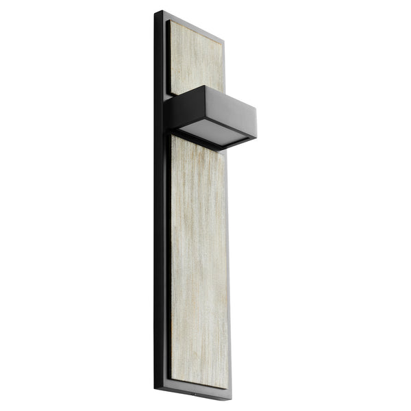 Oxygen - 3-401-1541 - LED Wall Sconce - Guapo - Black/Weathered Oak from Lighting & Bulbs Unlimited in Charlotte, NC