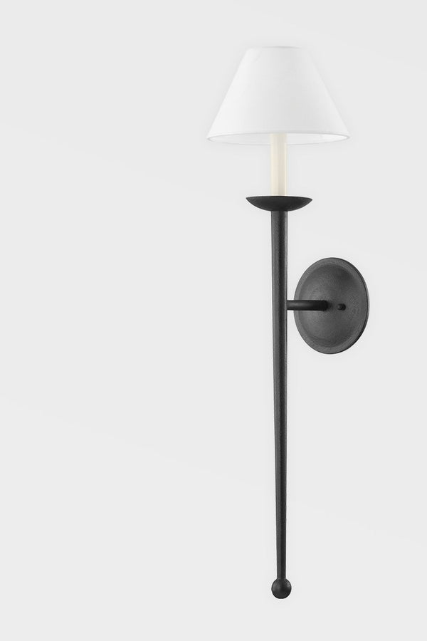 Troy Lighting - B1201-FOR - One Light Wall Sconce - London - Forged Iron from Lighting & Bulbs Unlimited in Charlotte, NC