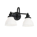 Capital Lighting - 8302MB-128 - Two Light Vanity - Baxter - Matte Black from Lighting & Bulbs Unlimited in Charlotte, NC