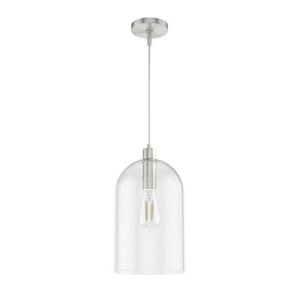 Hunter - 19203 - One Light Pendant - Lochmeade - Brushed Nickel from Lighting & Bulbs Unlimited in Charlotte, NC