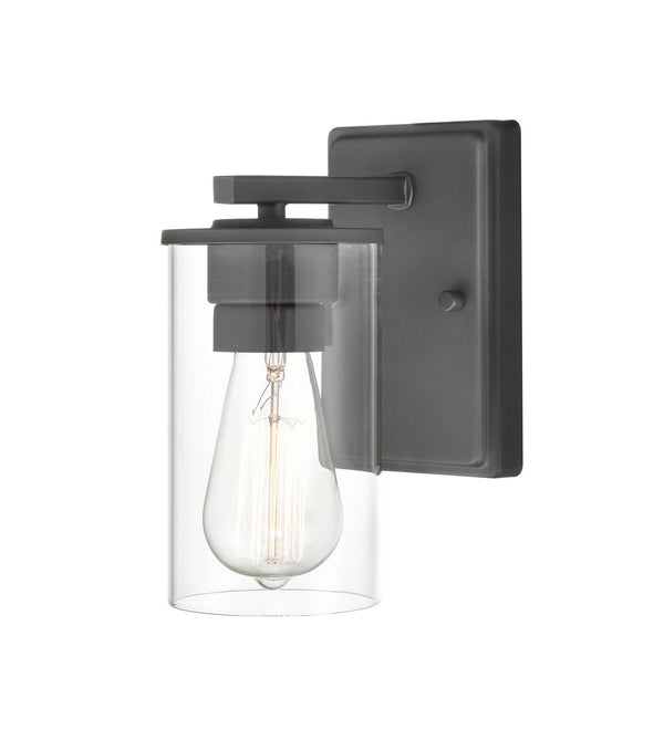 Millennium - 2701-MB - One Light Wall Sconce - Verlana - Matte Black from Lighting & Bulbs Unlimited in Charlotte, NC