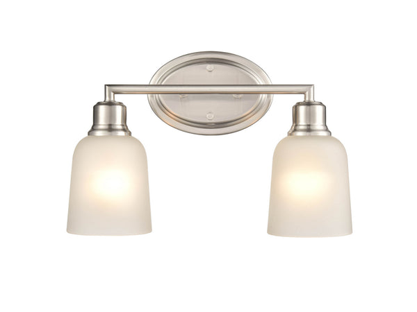 Millennium - 2802-BN - Two Light Vanity - Amberle - Brushed Nickel from Lighting & Bulbs Unlimited in Charlotte, NC
