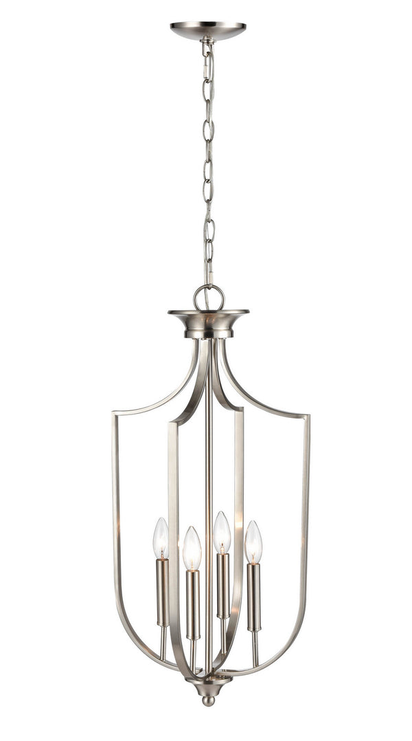Millennium - 9836-BN - Four Light Pendant - Brushed Nickel from Lighting & Bulbs Unlimited in Charlotte, NC