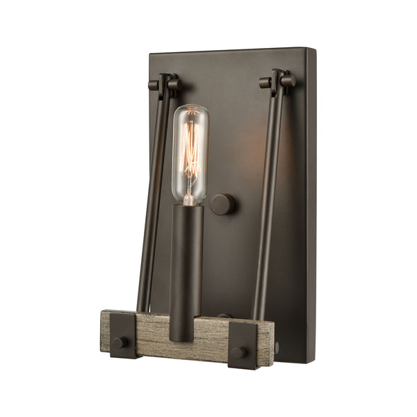ELK Home - 12312/1 - One Light Wall Sconce - Transitions - Oil Rubbed Bronze from Lighting & Bulbs Unlimited in Charlotte, NC