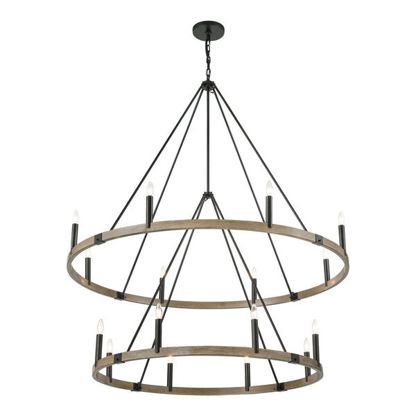ELK Home - 12320/8+8 - 16 Light Chandelier - Transitions - Oil Rubbed Bronze from Lighting & Bulbs Unlimited in Charlotte, NC