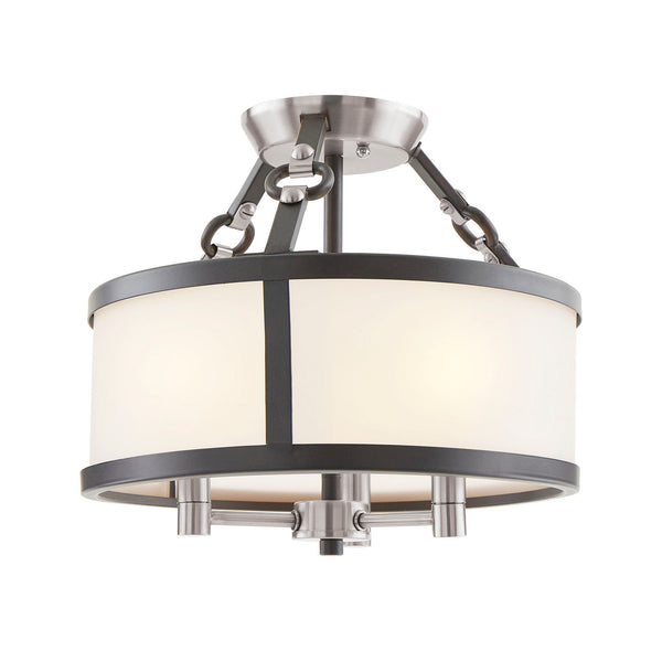 ELK Home - 83443/3 - Three Light Semi Flush Mount - Armstrong Grove - Espresso from Lighting & Bulbs Unlimited in Charlotte, NC