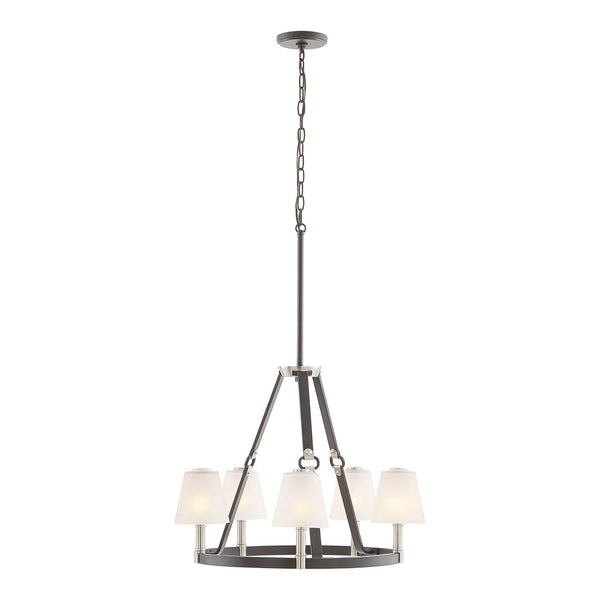 ELK Home - 83448/5 - Five Light Chandelier - Armstrong Grove - Espresso from Lighting & Bulbs Unlimited in Charlotte, NC