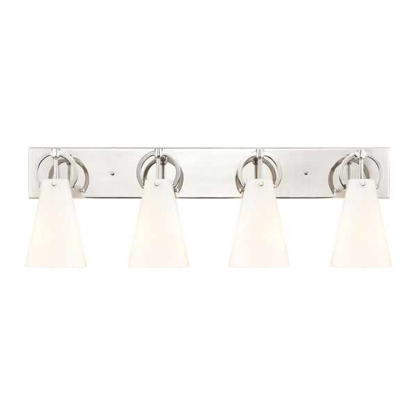 ELK Home - 89523/4 - Four Light Vanity - Gabby - Polished Nickel from Lighting & Bulbs Unlimited in Charlotte, NC