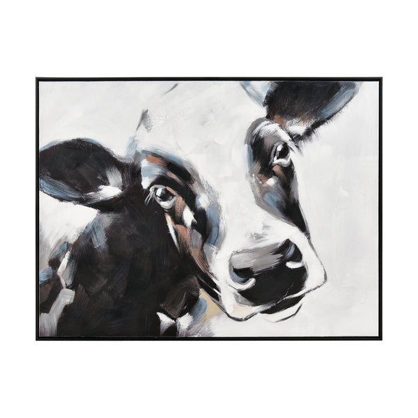 ELK Home - S0016-8146 - Wall Art - Lucy the Cow - White from Lighting & Bulbs Unlimited in Charlotte, NC