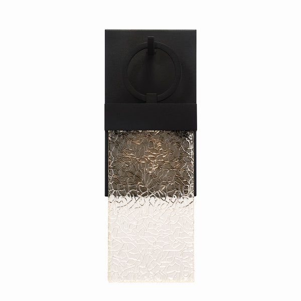 Eurofase - 41905-012 - LED Outdoor Wall Sconce - Vasso - Satin Black from Lighting & Bulbs Unlimited in Charlotte, NC