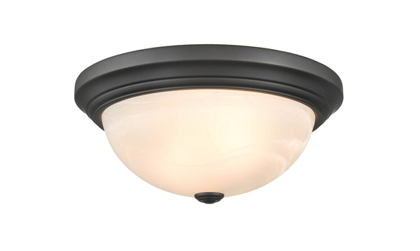 Millennium - 4603-MB - Two Light Flushmount - Matte Black from Lighting & Bulbs Unlimited in Charlotte, NC