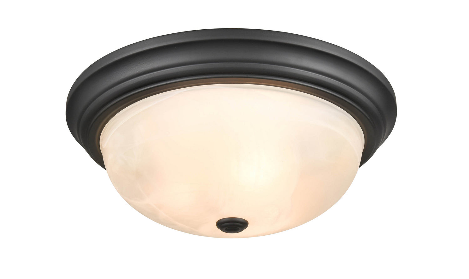 Millennium - 4605-MB - Three Light Flushmount - Matte Black from Lighting & Bulbs Unlimited in Charlotte, NC