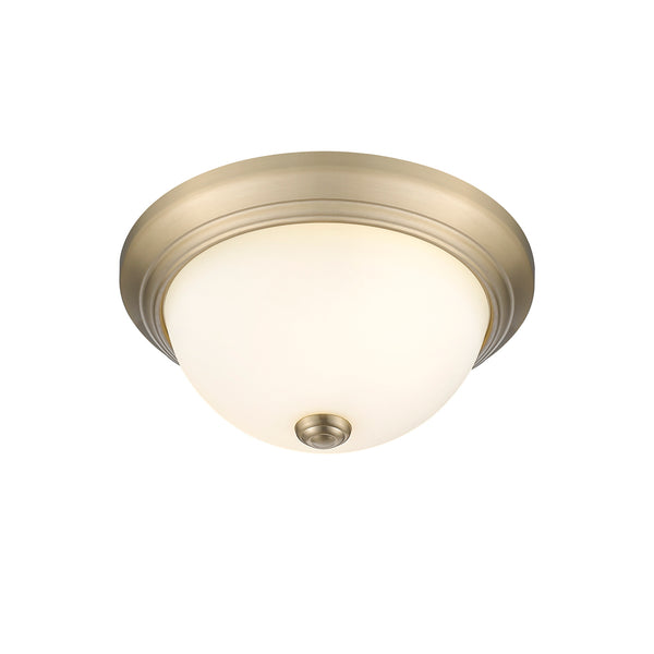 Millennium - 4901-MG - Two Light Flushmount - Modern Gold from Lighting & Bulbs Unlimited in Charlotte, NC