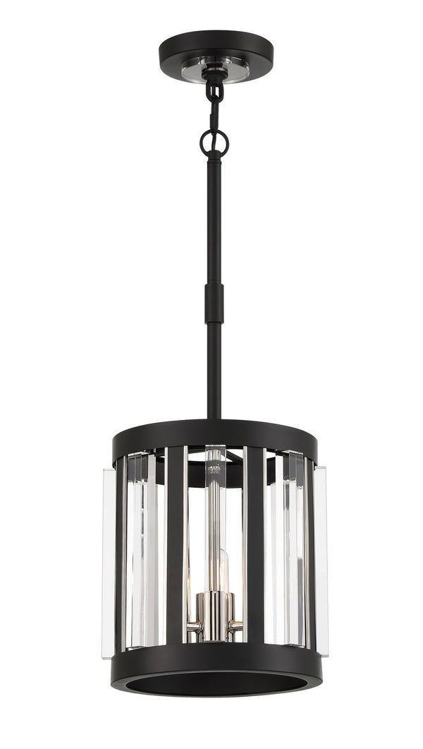 Minka-Lavery - 5490-729 - Three Light Pendant - Majestic Splendor - Sand Coal And Polished Nickel from Lighting & Bulbs Unlimited in Charlotte, NC