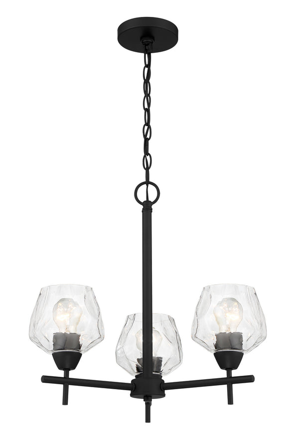 Minka-Lavery - 2173-66A - Three Light Chandelier - Camrin - Coal from Lighting & Bulbs Unlimited in Charlotte, NC