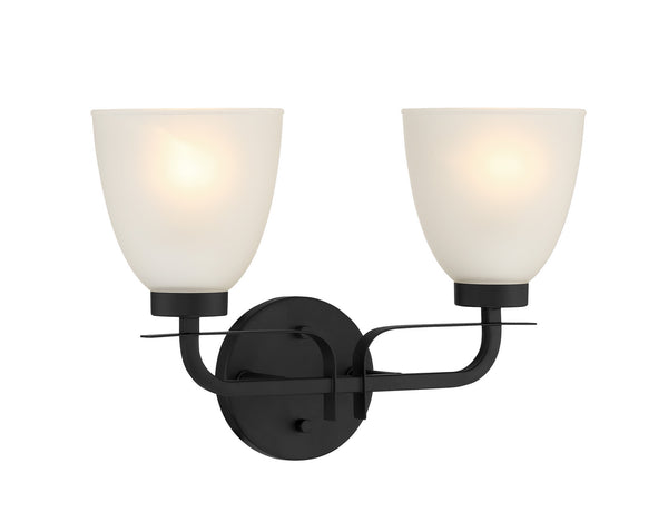 Minka-Lavery - 2882-66A - Two Light Bath - Kaitlen - Coal from Lighting & Bulbs Unlimited in Charlotte, NC