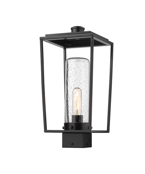 Z-Lite - 594PHMS-BK - One Light Outdoor Post Mount - Sheridan - Black from Lighting & Bulbs Unlimited in Charlotte, NC