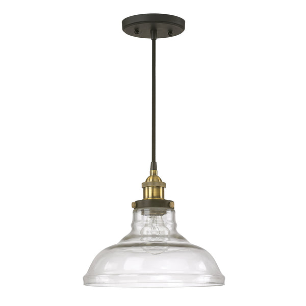 Austin Allen - 9A137A - One Light Pendant - Bronze and Brass from Lighting & Bulbs Unlimited in Charlotte, NC
