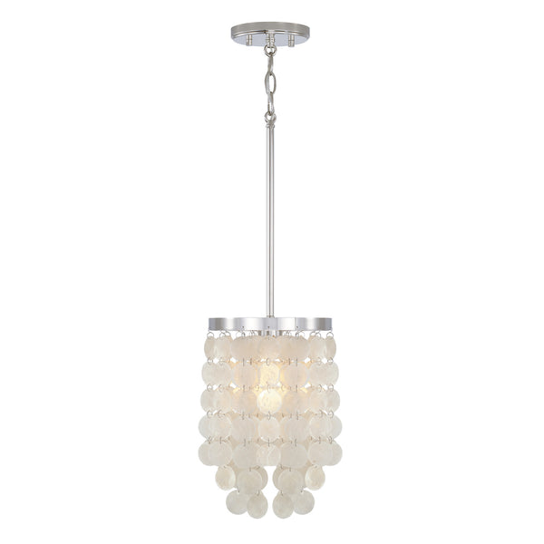 Austin Allen - AA1012PN - One Light Pendant - Shelby - Polished Nickel from Lighting & Bulbs Unlimited in Charlotte, NC