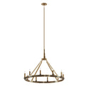 Kichler - 52421BNB - Ten Light Chandelier - Emmala - Brushed Natural Brass from Lighting & Bulbs Unlimited in Charlotte, NC