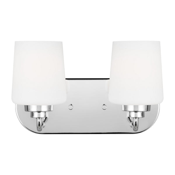 Generation Lighting - 4402802-05 - Two Light Wall / Bath - Windom - Chrome from Lighting & Bulbs Unlimited in Charlotte, NC