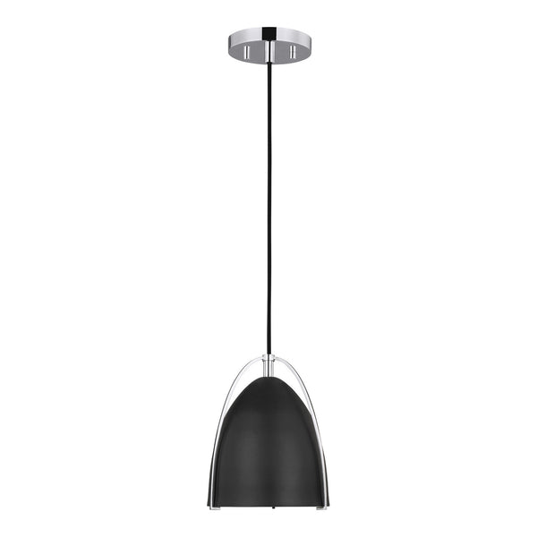 Visual Comfort Studio - 6151701EN3-05 - One Light Mini-Pendant - Norman - Chrome from Lighting & Bulbs Unlimited in Charlotte, NC