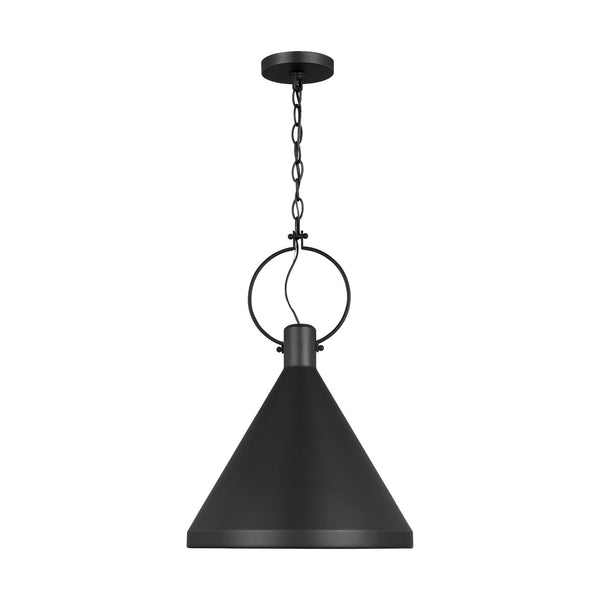 Visual Comfort Studio - 6684901-112 - One Light Pendant - Lyon - Midnight Black from Lighting & Bulbs Unlimited in Charlotte, NC