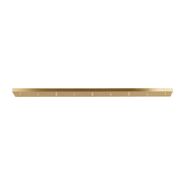 Generation Lighting - 7449605-848 - Five Light Linear Canopy - Multi-Port Canopy - Satin Brass from Lighting & Bulbs Unlimited in Charlotte, NC