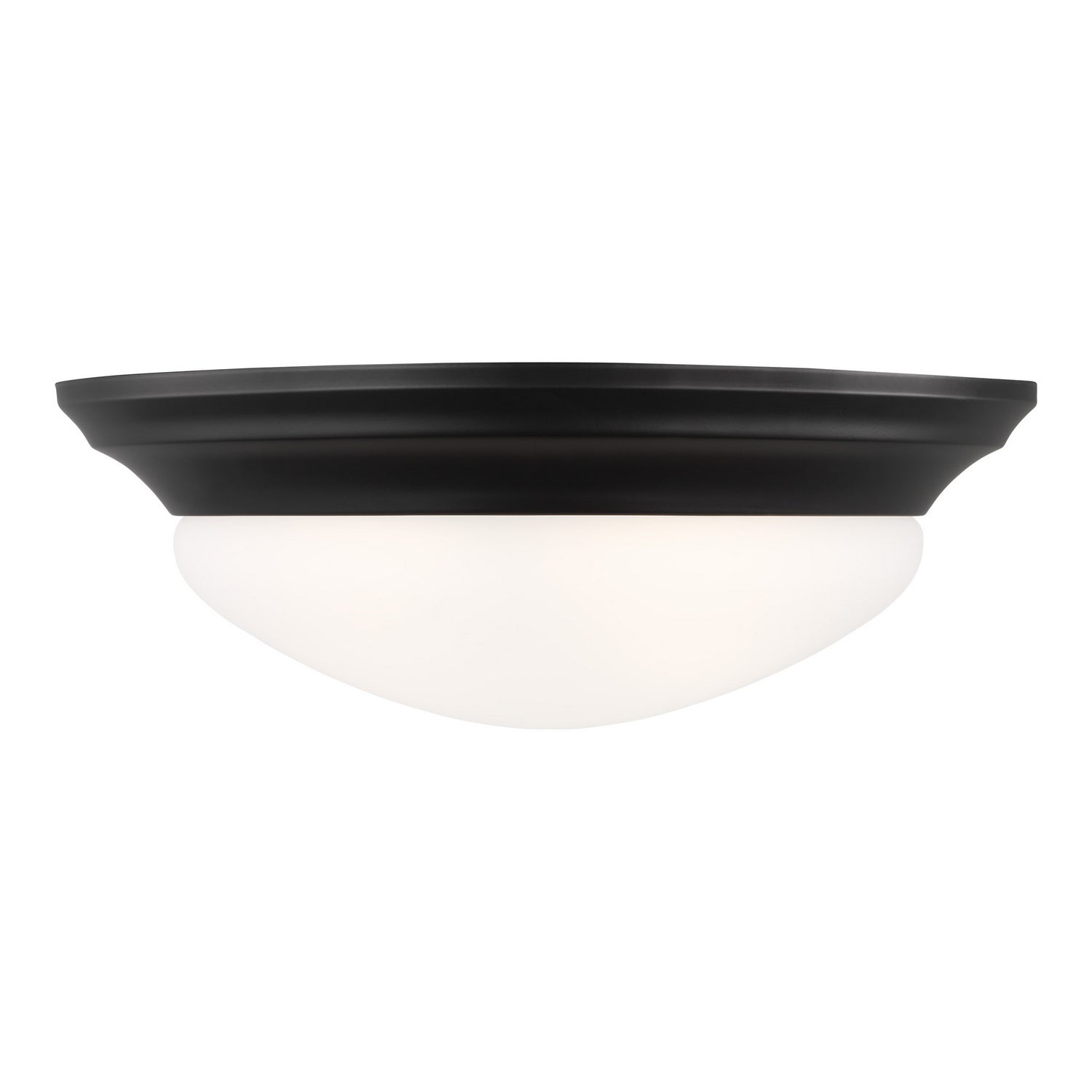Generation Lighting - 75435EN3-112 - Two Light Flush Mount - Nash - Midnight Black from Lighting & Bulbs Unlimited in Charlotte, NC