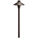 One Light Path from the No Family Collection in Textured Architectural Bronze Finish by Kichler