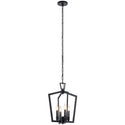 Kichler - 43498BK - Four Light Pendant - Abbotswell - Black from Lighting & Bulbs Unlimited in Charlotte, NC
